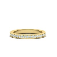 Gold ring Track with sides 118120шп-1,5