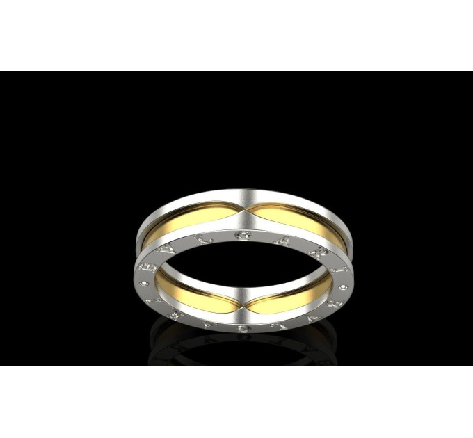 Wedding ring 5.2 mm gold 585 139130-585 - Women's rings from Jewelry Arts. Photo No. 1