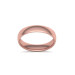 Gold wedding ring classic comfortable fit 126110-4