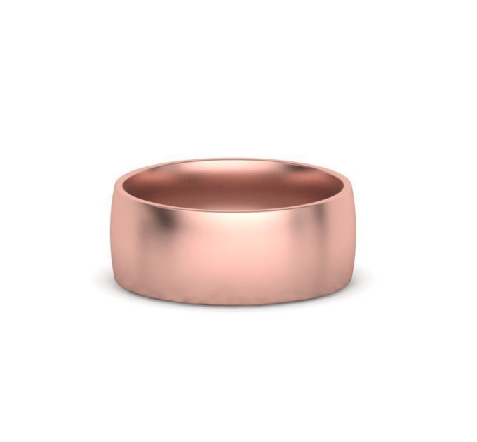 Обручальное кольцо золотое классика комфортная посадка 126110-8