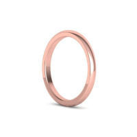 Обручальное кольцо золотое классика 127110-2