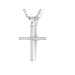 Gold cross with diamonds 806130ДБ