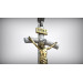 Хрестик золотий Католицький 820120