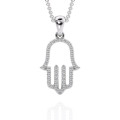 Gold pendant Hamsa Hand of Fatima 315130SMAR-1