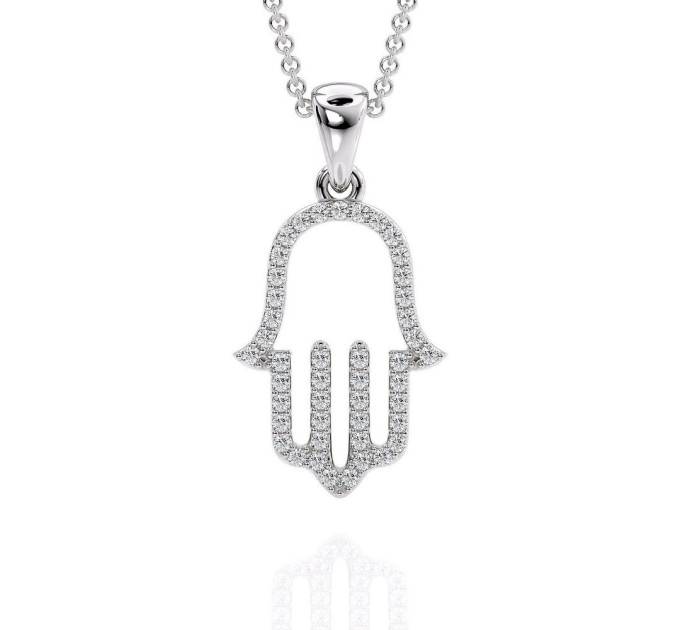 Gold pendant Hamsa Hand of Fatima 315130М-1