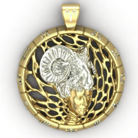 Pendant Zodiac Sign 321130-Aries