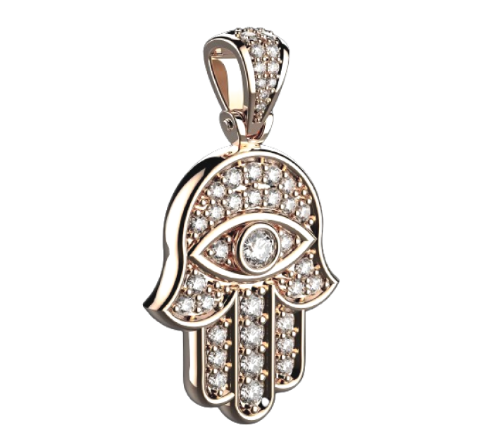 Gold pendant Hamsa Hand of Fatima 327120fb