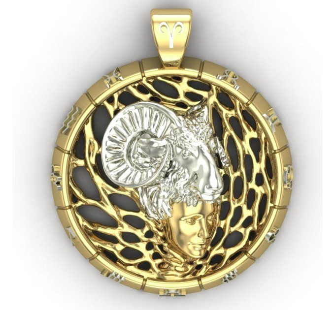 Pendant Zodiac Sign 321213-Aries