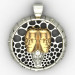 Pendant Zodiac Sign 321110-Gemini - Women's pendants from Jewelry Arts In the UMGold store