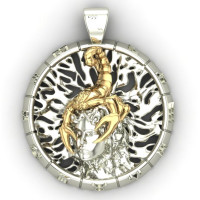 Pendant Zodiac Sign 321120-Scorpio