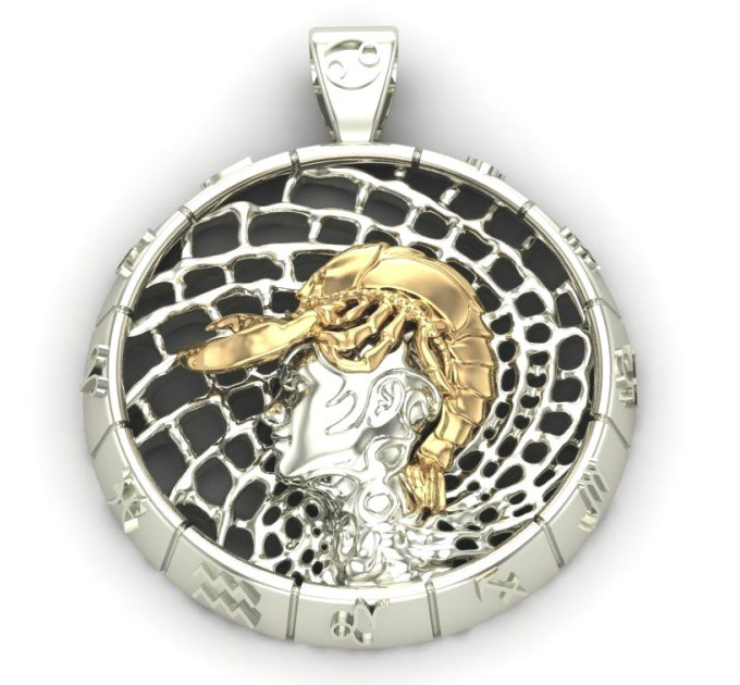 Pendant Zodiac Sign 321223-Сancer