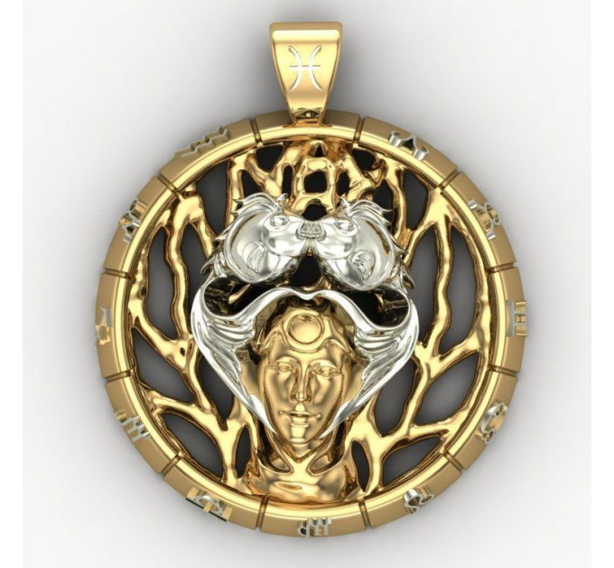 Pendant Zodiac Sign 321110-Pisces