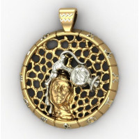 Pendant Zodiac Sign 321130-Aquarius