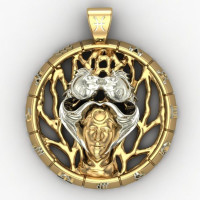 Pendant Zodiac Sign 321213-Pisces