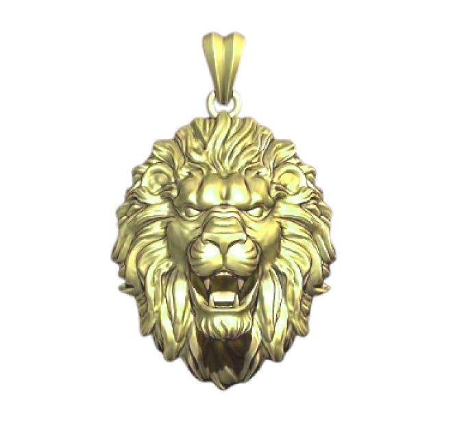 Gold Lion pendant 325120