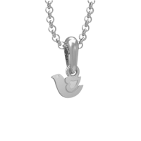 Silver pendant for a child Bird 300232