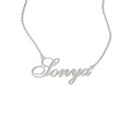 Gold name pendant on a chain 320130-0,4 Sonya