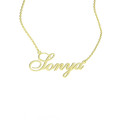 Gold name pendant on a chain 320120-0,3 Sonya
