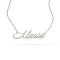 Silver name pendant on a chain 320232-0,4 Maria-2
