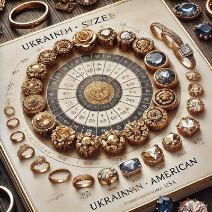 Ring Size Conversion Chart: Ukraine, Europe, and USA