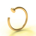 Piercing ring with cap 501120-10-0,8