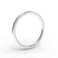 Кольцо для пирсинга серебряное с разрезом 524232-10-1,0