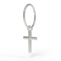 Earring with a round cross 527232-12-0,8