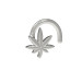 Nose piercing Marijuana 536130