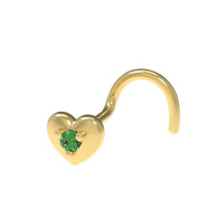 Nose piercing Heart 539120СМАР