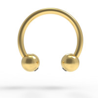 Circular septum with a stone 546120ДБ-12-1,2-3,4