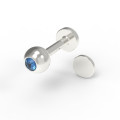 Cartyer Monro labret with stone 551130САПФ-12-1,2-4,0