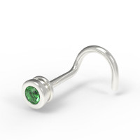 Nose piercing Washer with slot 555130фз