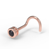 Nose piercing Washer with slot 555110ДЧ-3/5