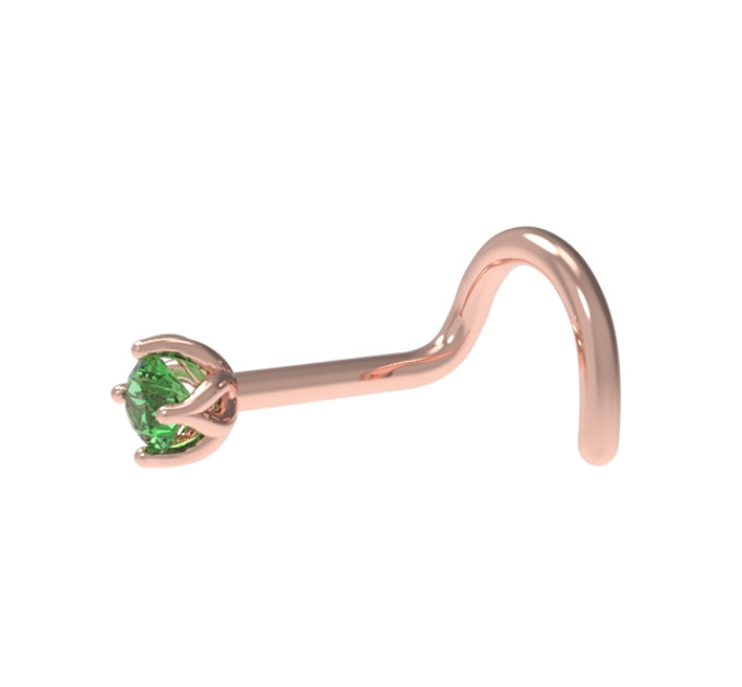 Nose piercing Lotus 557110фз-2,0