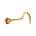 Nose piercing Lotus 557120Р-2,25