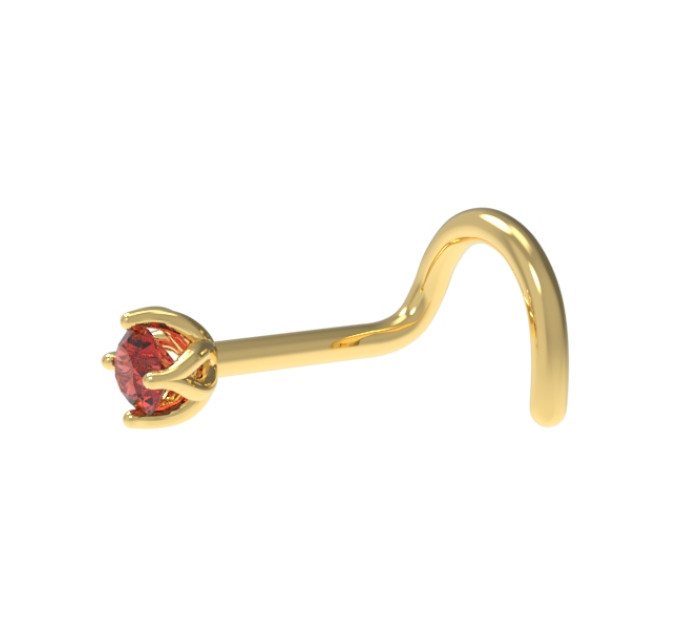 Nose piercing Lotus 557120фк-2,5