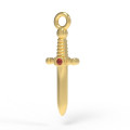 Подвеска на серьгу золотая Римский меч с рубином 566120Рпідвіс
