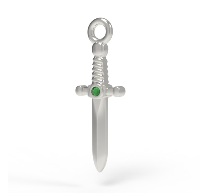 Pendant on an earring Roman sword 566130СМАРпідвіс