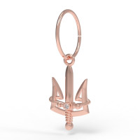 Trident earring 567110ДБ-11-0,8