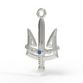 Trident earring pendant 567130САПФпідвіс