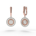 Gold earrings Target 206110-2