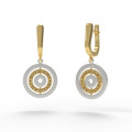 Gold earrings Target 206120-2