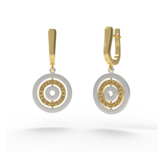 Gold earrings Target 206120-2