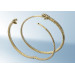 Snake earrings gold 204110