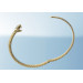 Snake earrings gold 204110