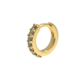 One earring 7 stones gold 209120СМАР-7