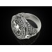 Золотая печатка мужская 901130-Телец - Men's rings from Jewelry Arts. Photo No. 4