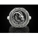 Золотая печатка мужская 901130-Козерог - Men's rings from Jewelry Arts. Photo No. 2