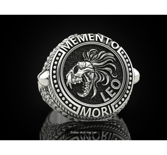 Золотая печатка мужская 901130-Лев - Men's rings from Jewelry Arts In the UMGold store