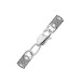 Silk neck cord 3,0 silver Rhombus М226 1119232-3,0